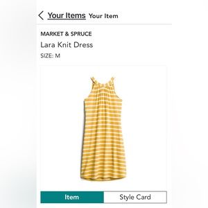 Market & Spruce (Lara Knit HalterDress) Size M.